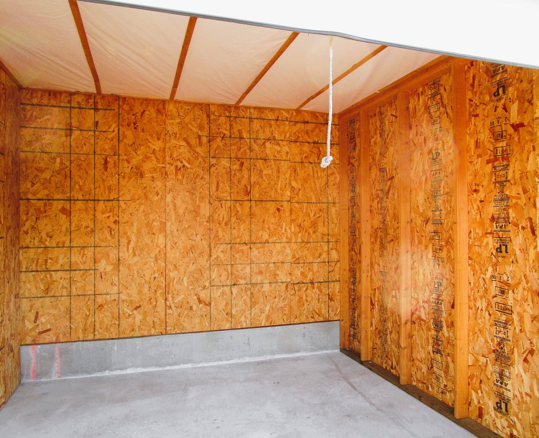 climate controlled storage interior